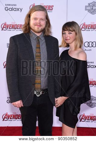 LOS ANGELES - APR 14:  Elden Henson arrives to the Marvel's 
