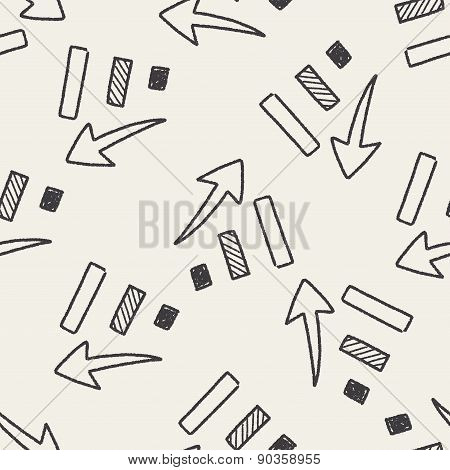Chart Infograp;hic Doodle Drawing