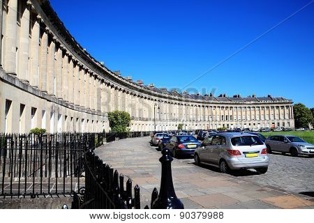 Royal Crescent in Bath