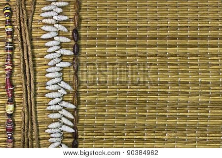 background with shells