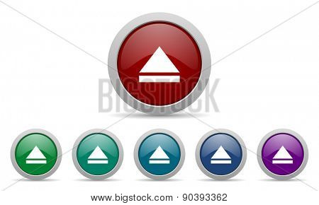 eject icon open sign