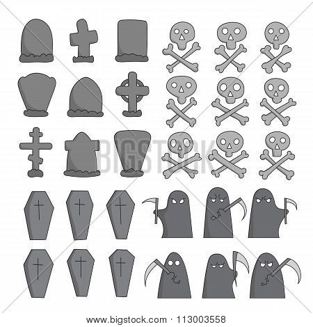 graveyard sketch collection