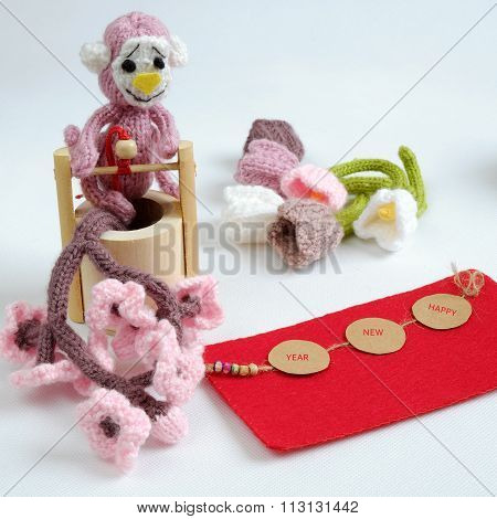 Monkey, Happy New Year, Vietnam Tet
