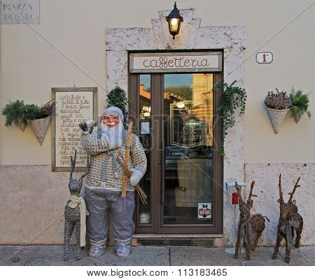 entrance to the one of caffeterias