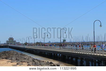 St Kilda pior Melbourne Australia