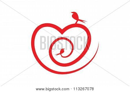 Red Heart, Love and Valentine's Day
