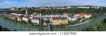 View to Burghausen and Salzach river in Bavaria, Germany
** Note: Soft Focus at 100%, best at smaller sizes