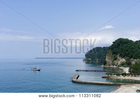 Ship In The Black Sea