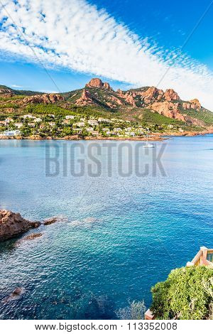 Red Rocks Of Esterel Massif-french Riviera,france