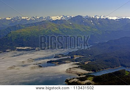 Coastal Clouds Viewed From Above