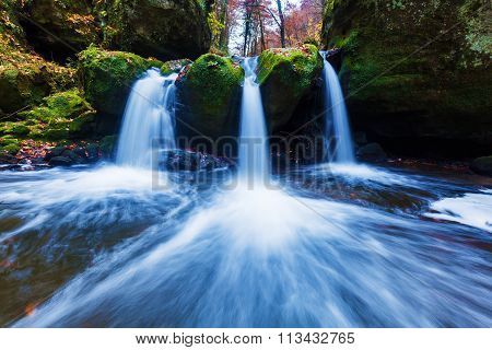 cascade Schiessentuempel in the area Luxembourg Swiss in Luxembourg