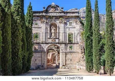 The Monastery Of Scaladei In Catalonia, Spain