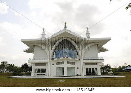 The Sultan Ismail Airport Mosque at Senai Airport, Malaysia