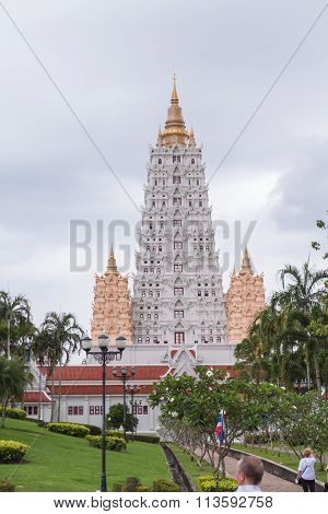 Big Pagoda At Wat Yan Temple.