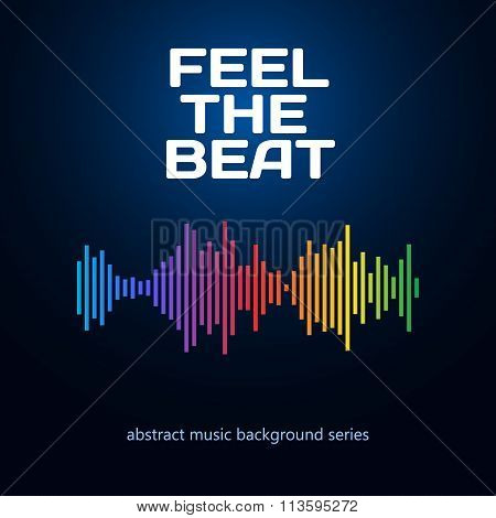 Colorful Equalizer icon.