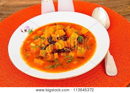 Pumpkin Soup Dietary Cuisine