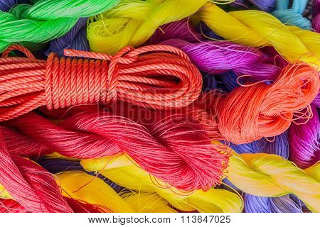 multicolored rope