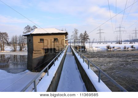 Flut im winter