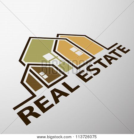 Real Estate. Stock Illustration.