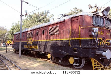 Antique rail engine, wheels, bogie