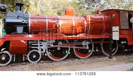 Antique Rail Engine