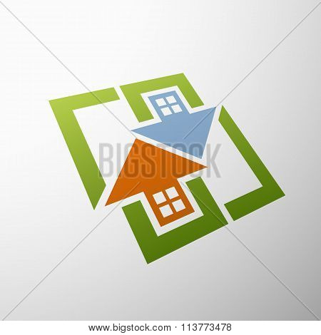 Real Estate. Stock Illustration.
