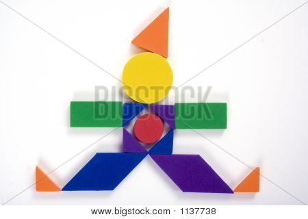 Geometrische Clown