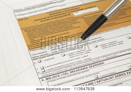 tax declaration, pit