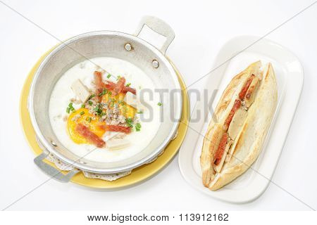 Indochina Pan-fried Egg With Toppings