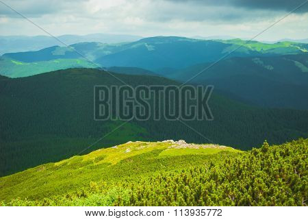 Beautiful mountain landscape