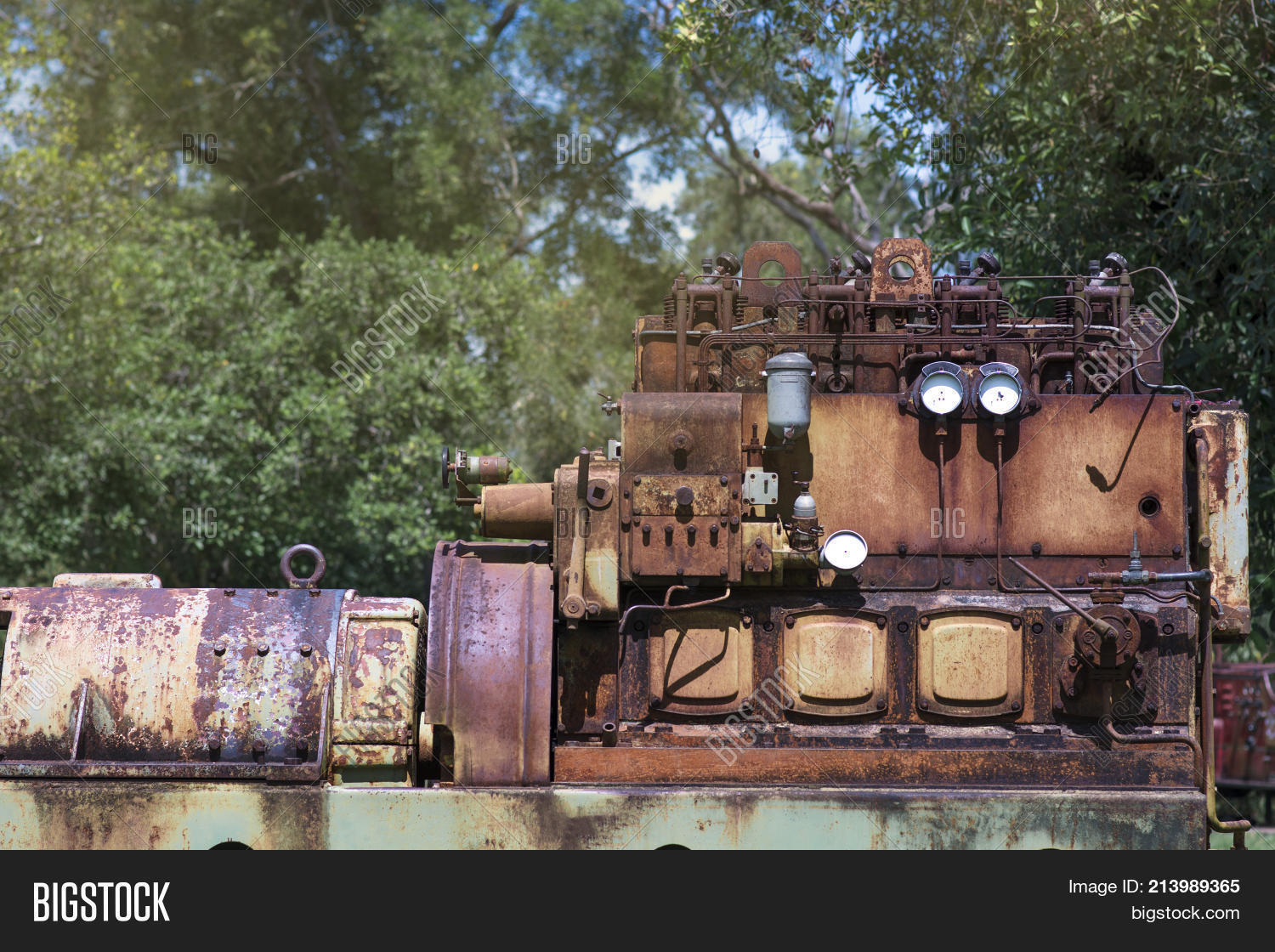 Large Rust Engine Has Image & Photo (Free Trial) Bigstock
