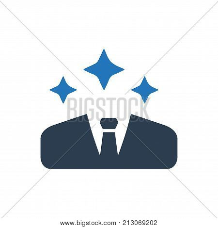 Smart, Beautiful, Meticulously Designed Business Achievement Icon