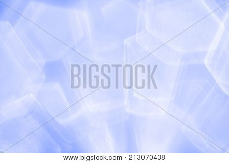 Christmas and New Year holiday blurred blue background