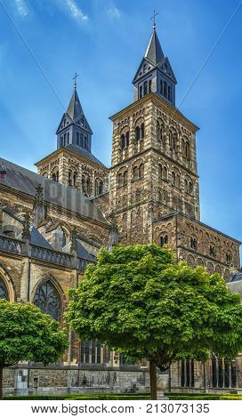 The Basilica of Saint Servatius is a Roman Catholic church dedicated to Saint Servatius in the city of Maastricht Netherlands.