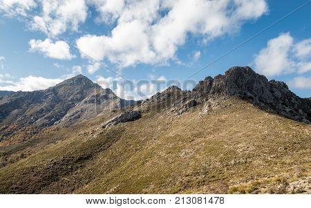 Monte Tolu And Monte Parteo In The Balagne Region Of Corsica