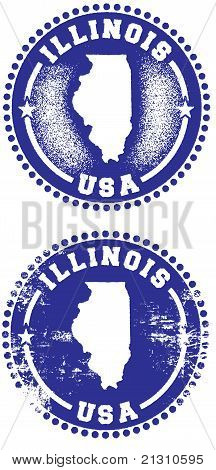 Illinois USA Briefmarken