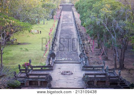Phanom rung national park in North East of Thailand
