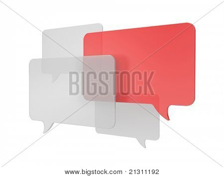 Speech bubbles
