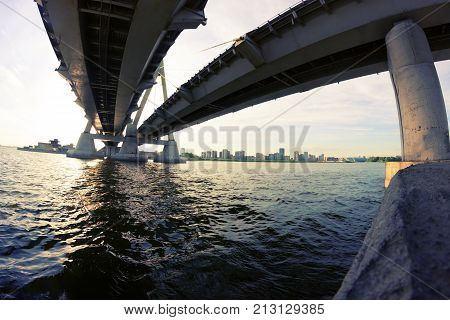 View Under The Big Bridge