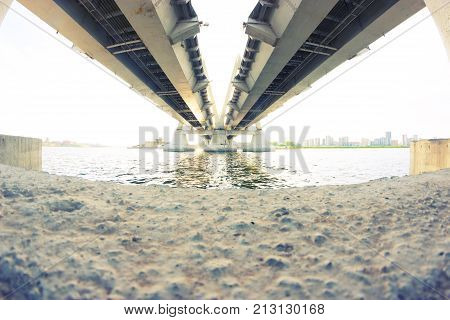 View Under The Big Bridge