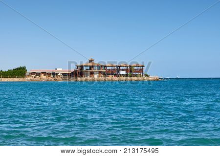 Beautiful Horizon Of The Blue Sea Landscape