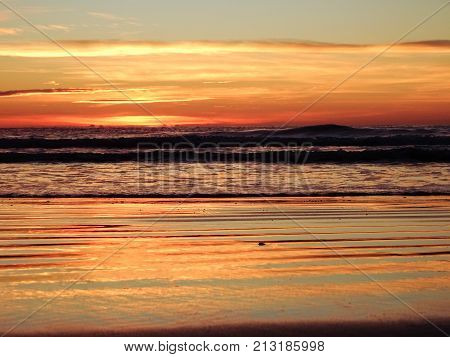 The Coast Of Oropesa Del Mar On The Costa Azahar