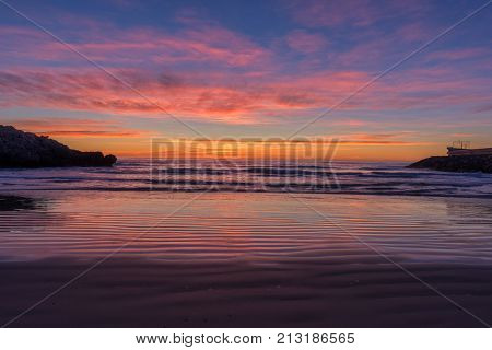 The Coast Of Oropesa Del Mar On The Costa Azahar