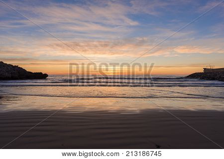 The Coast Of Oropesa Del Mar On The Costa Azahar
