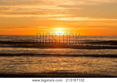 The Coast Of Oropesa Del Mar On The Costa Azahar