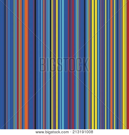Retro Color Straight Vertical Variable Width Stripes, Color Lines Pattern, Vertically Seamless Pattern, Straight Parallel Vertical Lines, Fashion Geometric Color Random Lines