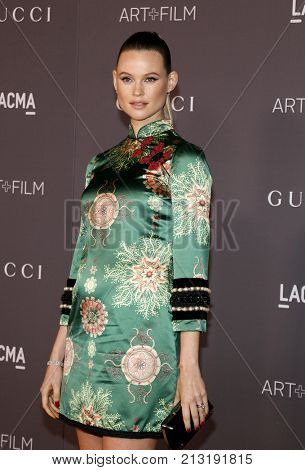 Behati Prinsloo at the 2017 LACMA Art + Film Gala held at the LACMA in Los Angeles, USA on November 4, 2017.