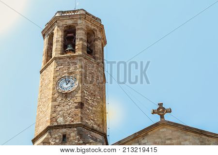 Bell Tower Of The Church Of Saint Vincent De Sarria, Barcelona