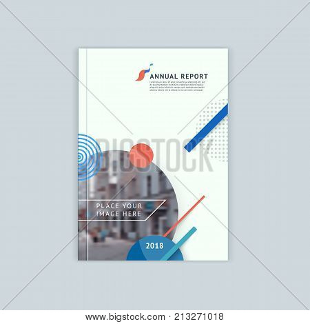Abstract circle geometric pattern design and background. Use for modern design, cover, template, decorated, brochure, flyer.
