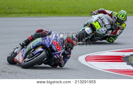 Maverick Vinales Of Spain And Movistar Yamaha Motogp